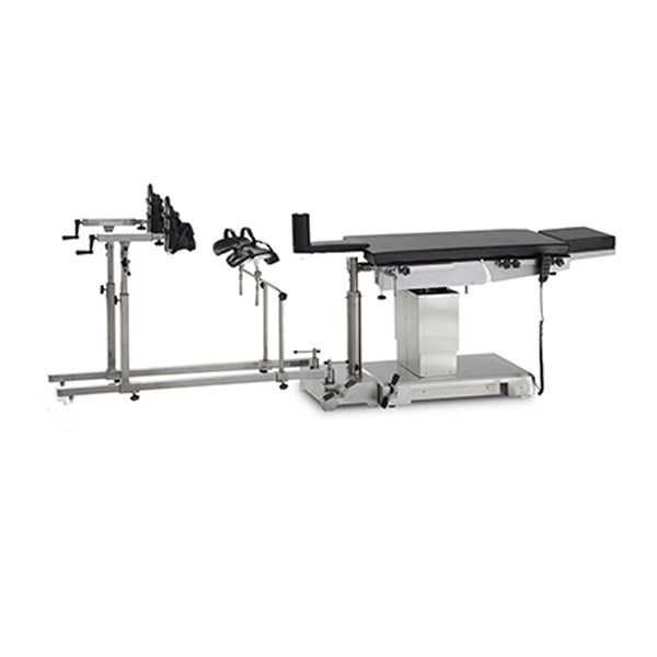 Electric Operating Table with Battery Skull Clamp and Orthopedic Extension