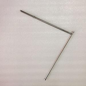 Height Adjustable L-Shaped Anesthesia Screen