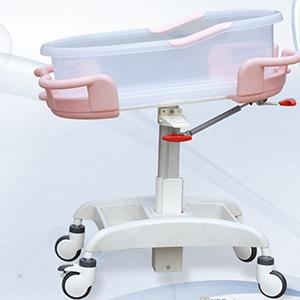 Hospital Cart New-born Infant Medical Baby Cot Bed 
