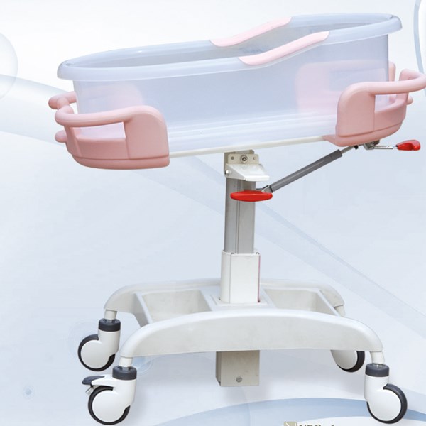 Hospital Cart New-born Infant Medical Baby Cot Bed 