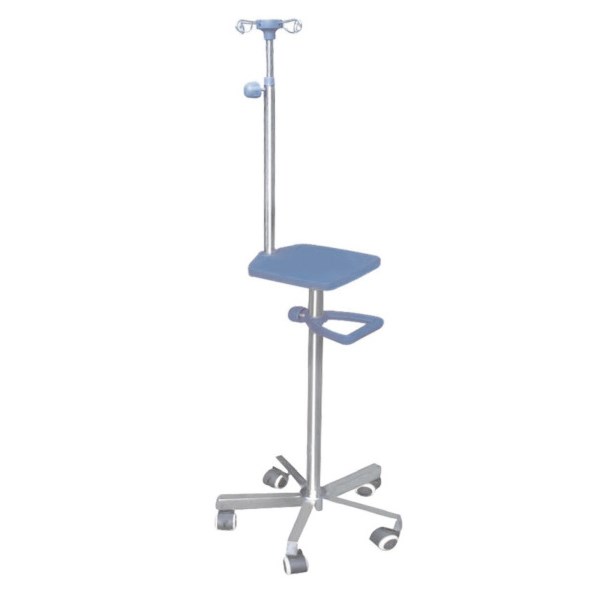 Mobile Height Adjustment Infusion Stand IV Pole
